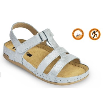 LEON DEČIJE SANDALE 805 SREBRNA